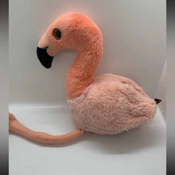 Nature Planet Flamingo Plush Pink Bird Stuffed Animal 15 Inches - Picture 5 of 12